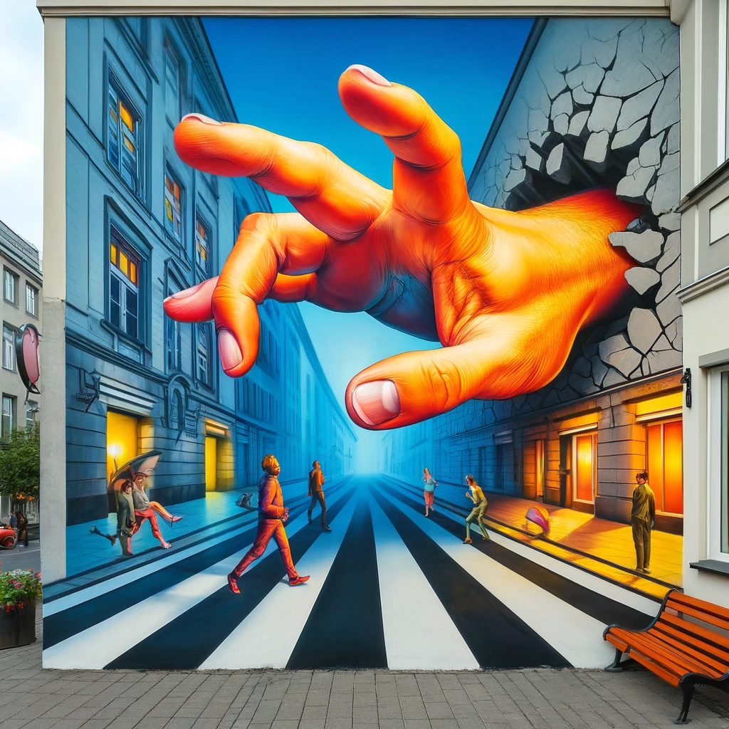 Karya Seni yang Hidup di Jalanan: Street Art Illusion