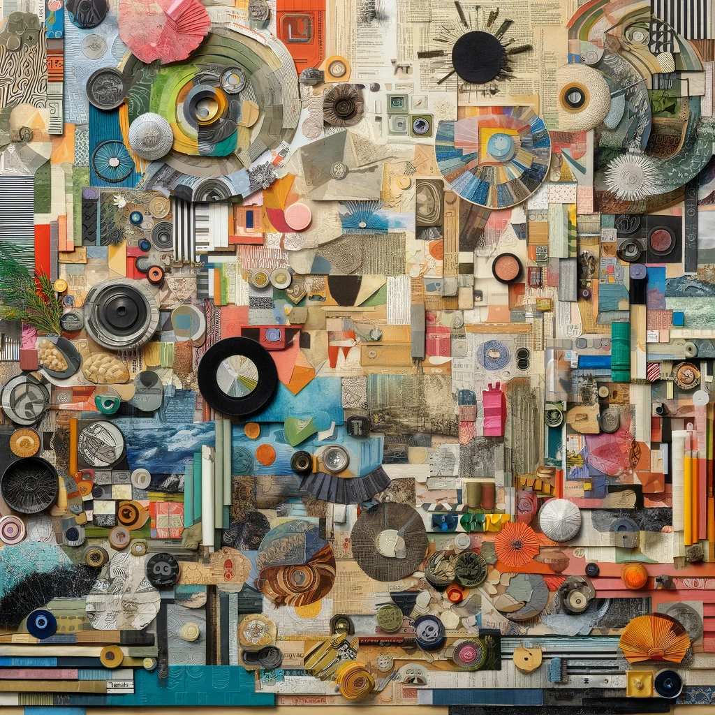 Collage: Menggabungkan Berbagai Bahan Kertas Menjadi Karya Seni yang Beragam