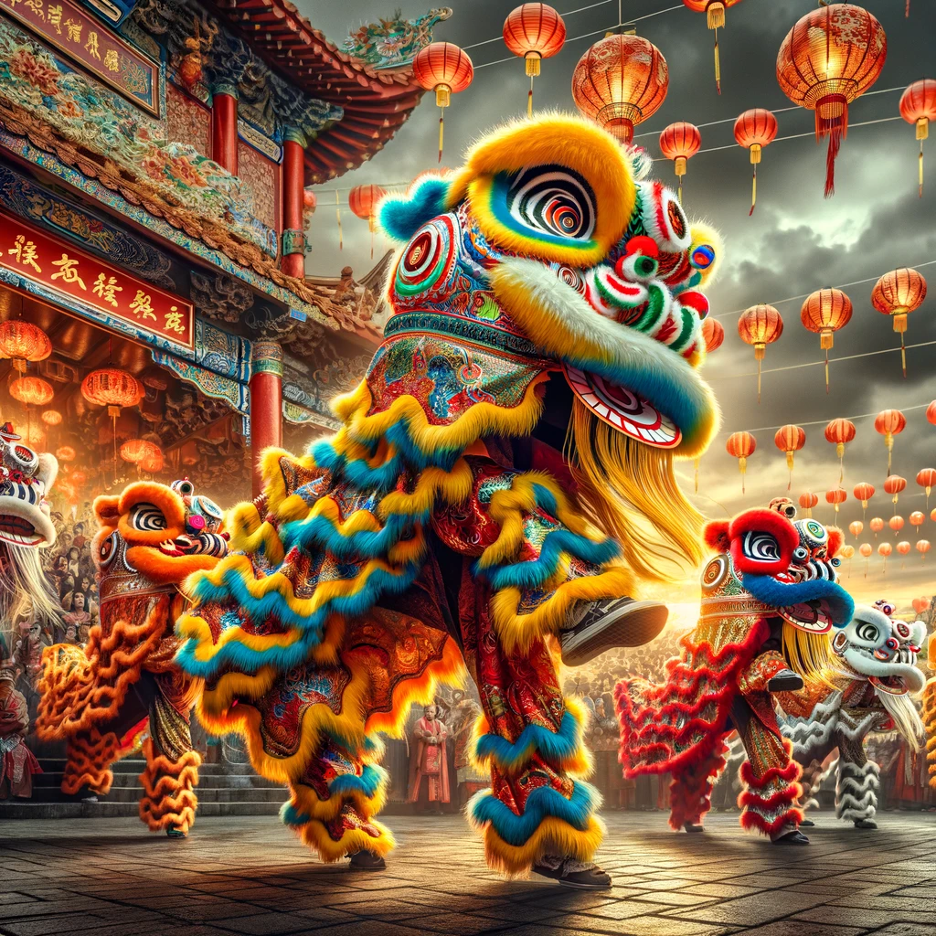 Seni Tari Barongsai di Budaya Tionghoa: Nari dengan Singa