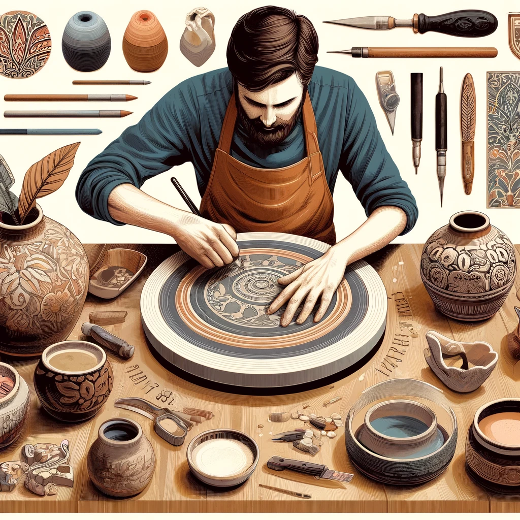 Teknik Sgraffito dalam Keramik: Cara Unik Bikin Kerajinan
