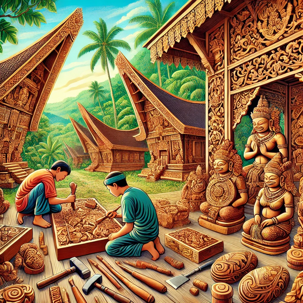 Seni Ukir Tradisional di Sumatera: Warisan Budaya Nusantara