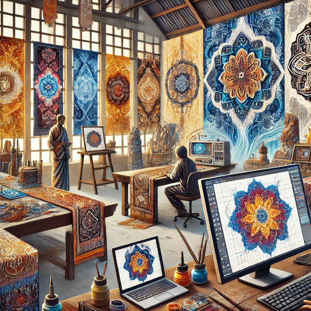 Batik Fractal: Seni Batik Modern Gabungan Tradisi dan Teknologi
