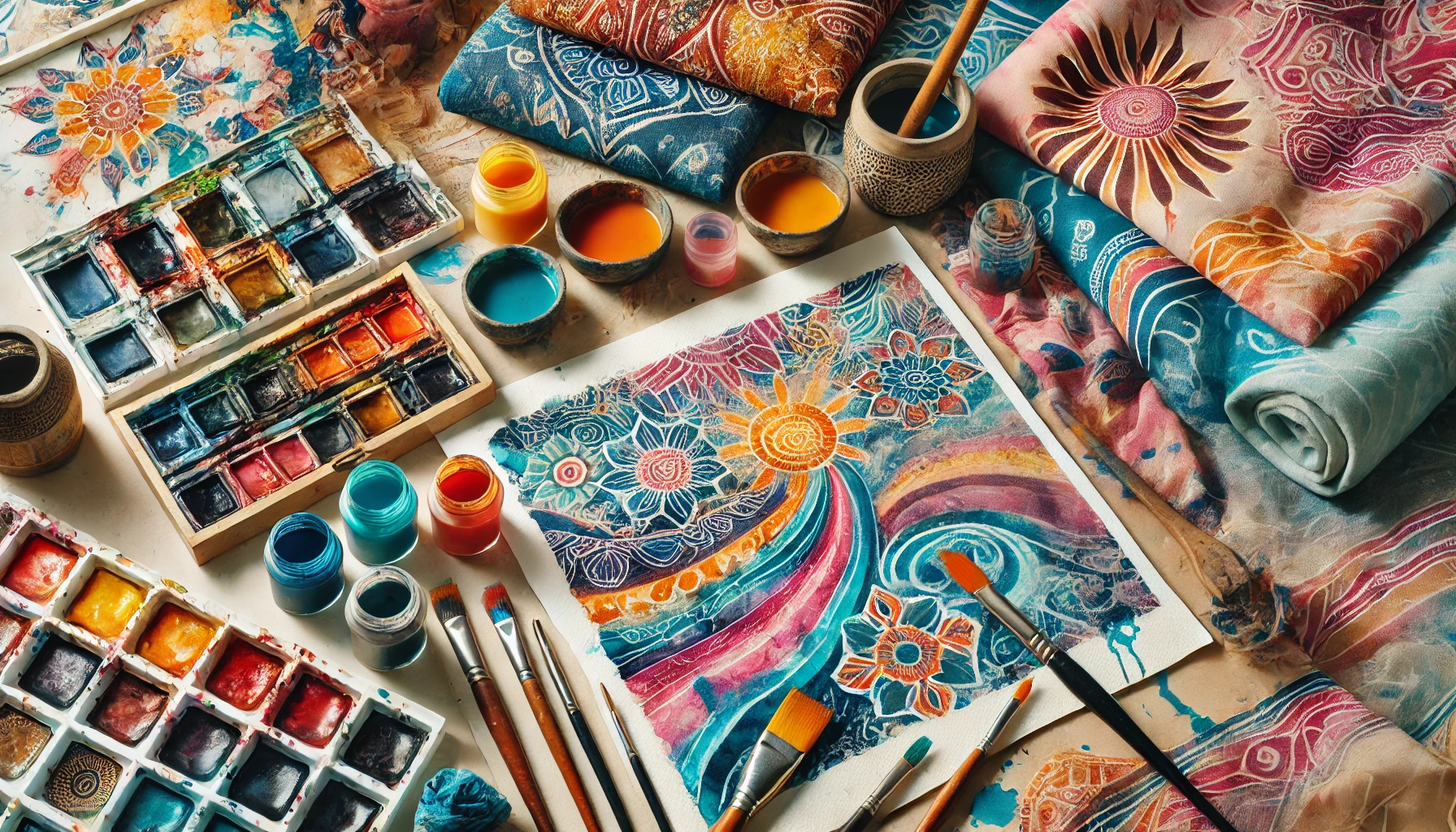 Teknik Watercolor Batik: Kombinasi Seni Tradisional dan Modern