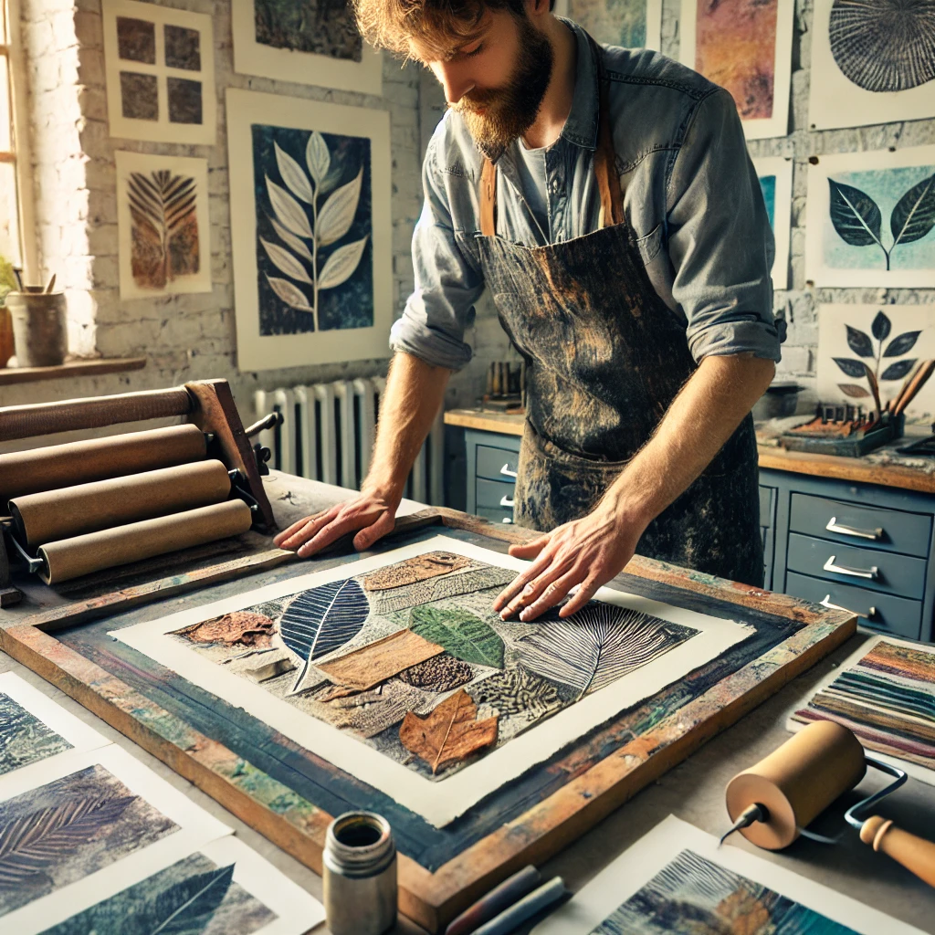 Teknik Collagraph dalam Seni Grafis: Seni Bertekstur yang Unik