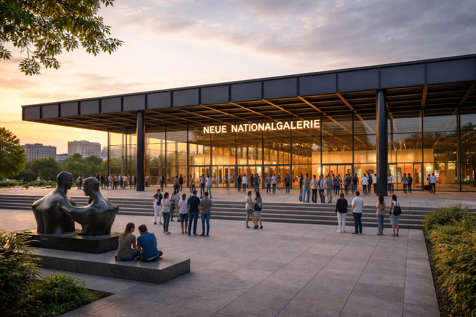 Neue Nationalgalerie: Museum Seni Paling Dikunjungi di Berlin