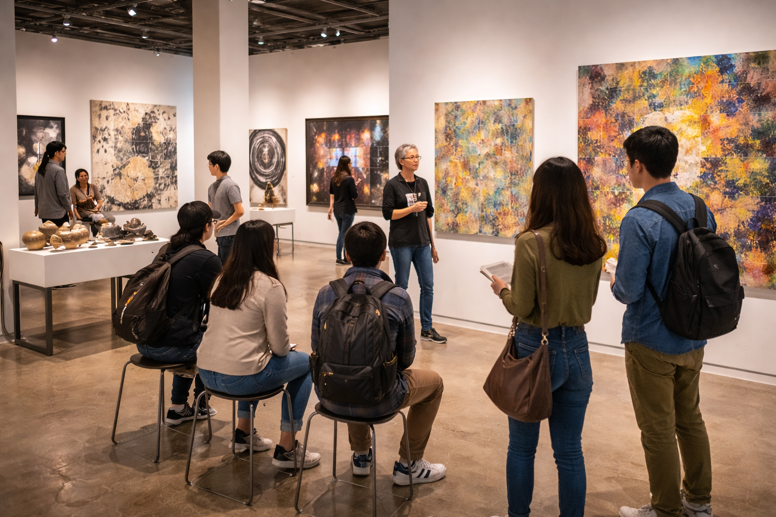 Pameran dan Program Musim Semi di Universitas Furman