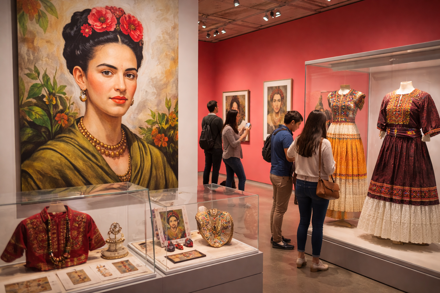 Pameran Besar Frida Kahlo Dibuka di Museum of Fine Arts