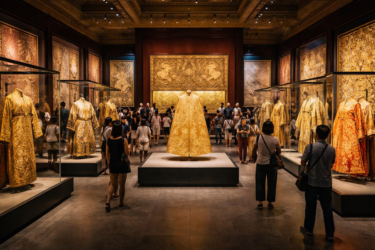 Pameran “Benang Emas” Hadir di Chengdu, China