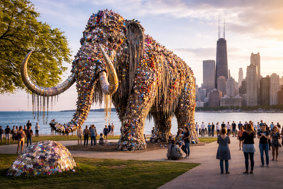 Proyek Besar Nick Cave di Chicago dan Smithsonian