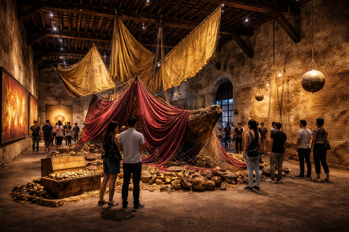 Instalasi Seni Baru di Museum Bahari Jakarta