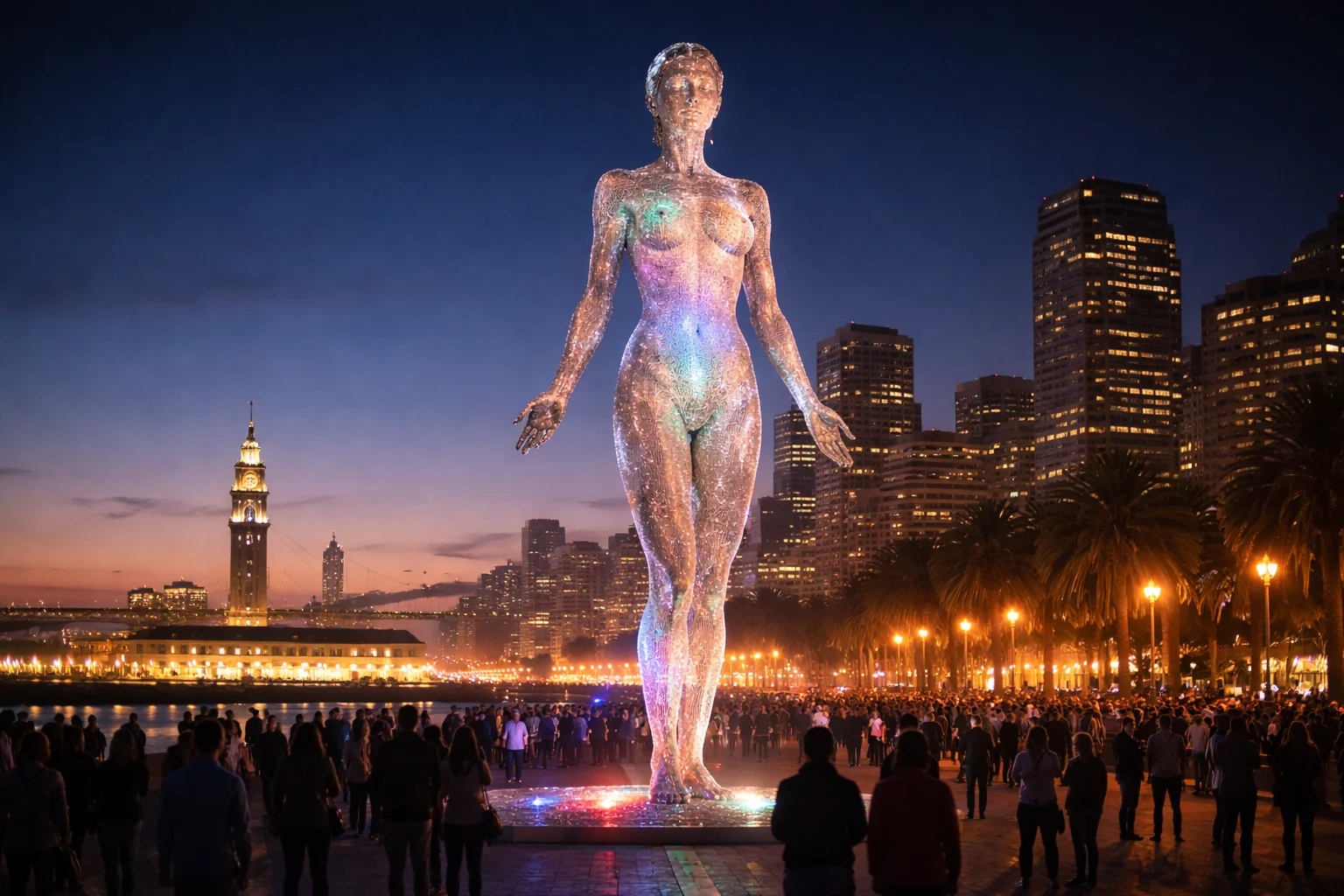 Patung R-Evolution di San Francisco